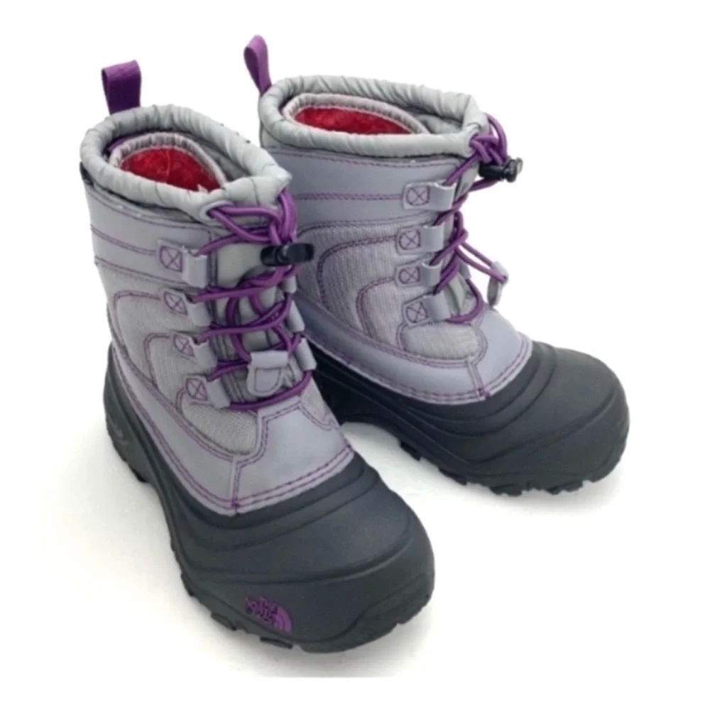THE North Face Youth Alpenglow IV Snow Winter Boot ThermaFelt Lined NF0A2T5P